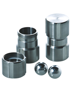 GRINDING JAR SET, S. STEEL (2 X 10 ML) X UNIDAD