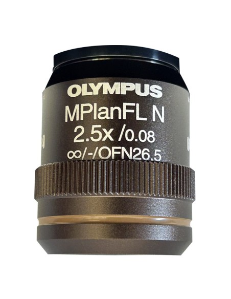 LENTE OBJETIVO OBJETIVO M PLAN FL 2.5X