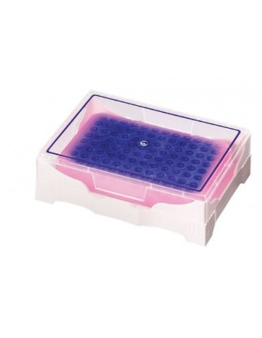 GRADILLA PCR ISOFREEZE, 96 X 0,1 Y 0,2ML  CAJA X 2 RACKS