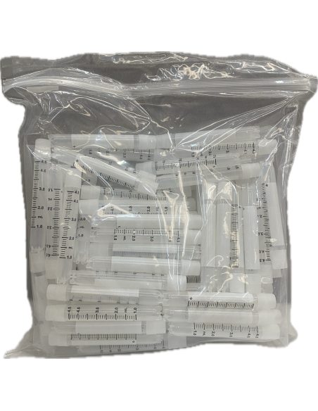 TUBO CRIOGÉNICO 4,5 ML, BOLSA X 100 CRIOTUBOS