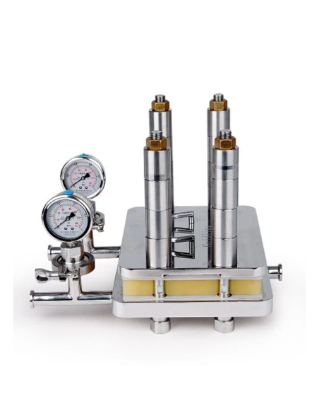 SISTEMA DE FILTRACION DE FLUJO TANGENCIAL PARA CASSETTE DE ULTRA Y MICROFILTRACION DE 0,5 A 2,5㎡