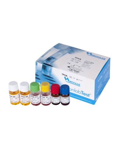 TEST RAPIDO SÍFILIS TPHA 100 DETERMINACIONES EN...