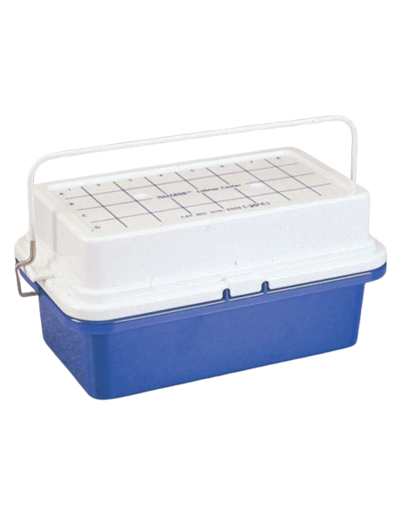 COOLER DE SOBREMESA -20°C, TAPA BLANCA, ADMITE 32 TUBOS X UNIDAD