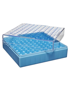 CAJA DE CRIOCONSERVACIÓN, COLOR AZUL, PARA 100 VIALES, DE...