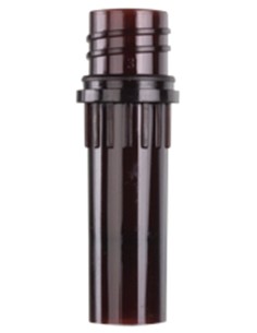 TUBO 0.5 ML SIN TAPA AUTOSOPORTANTE AMBAR