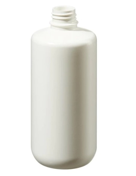 FRASCO BLANCO TIPO BOSTON HDPE 500 ML SIN TAPA